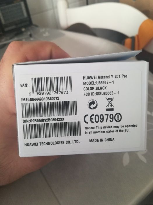 Huavei ascend y 201 pro, Meo