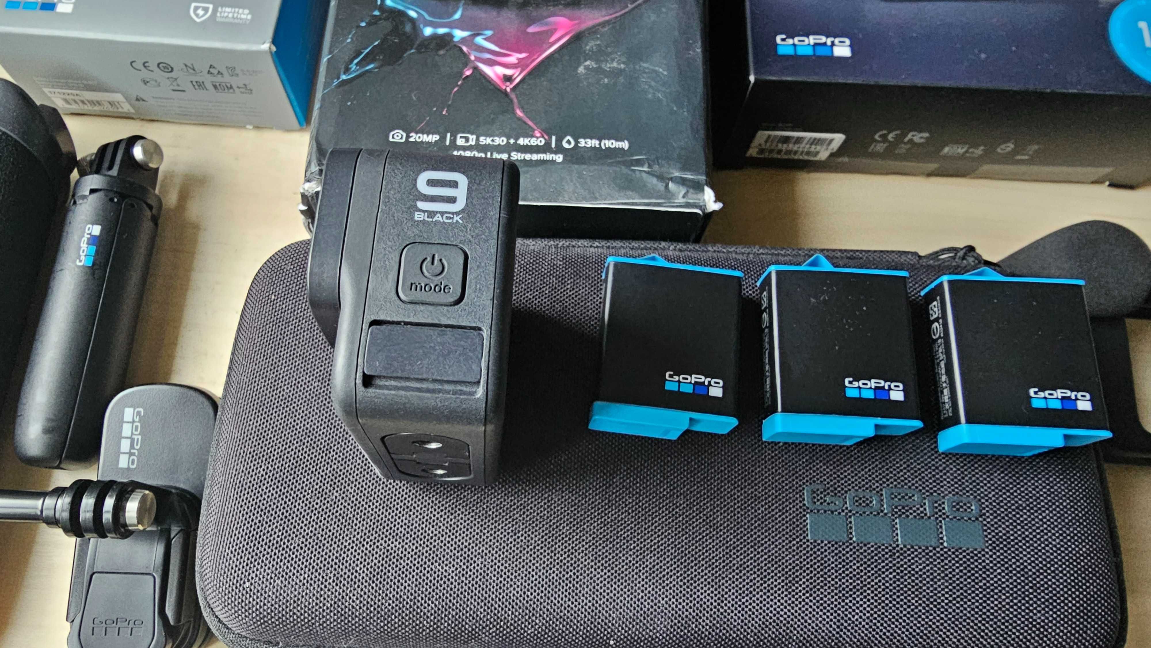 GoPro Hero 9 Bundle 3 Baterias Media Mod