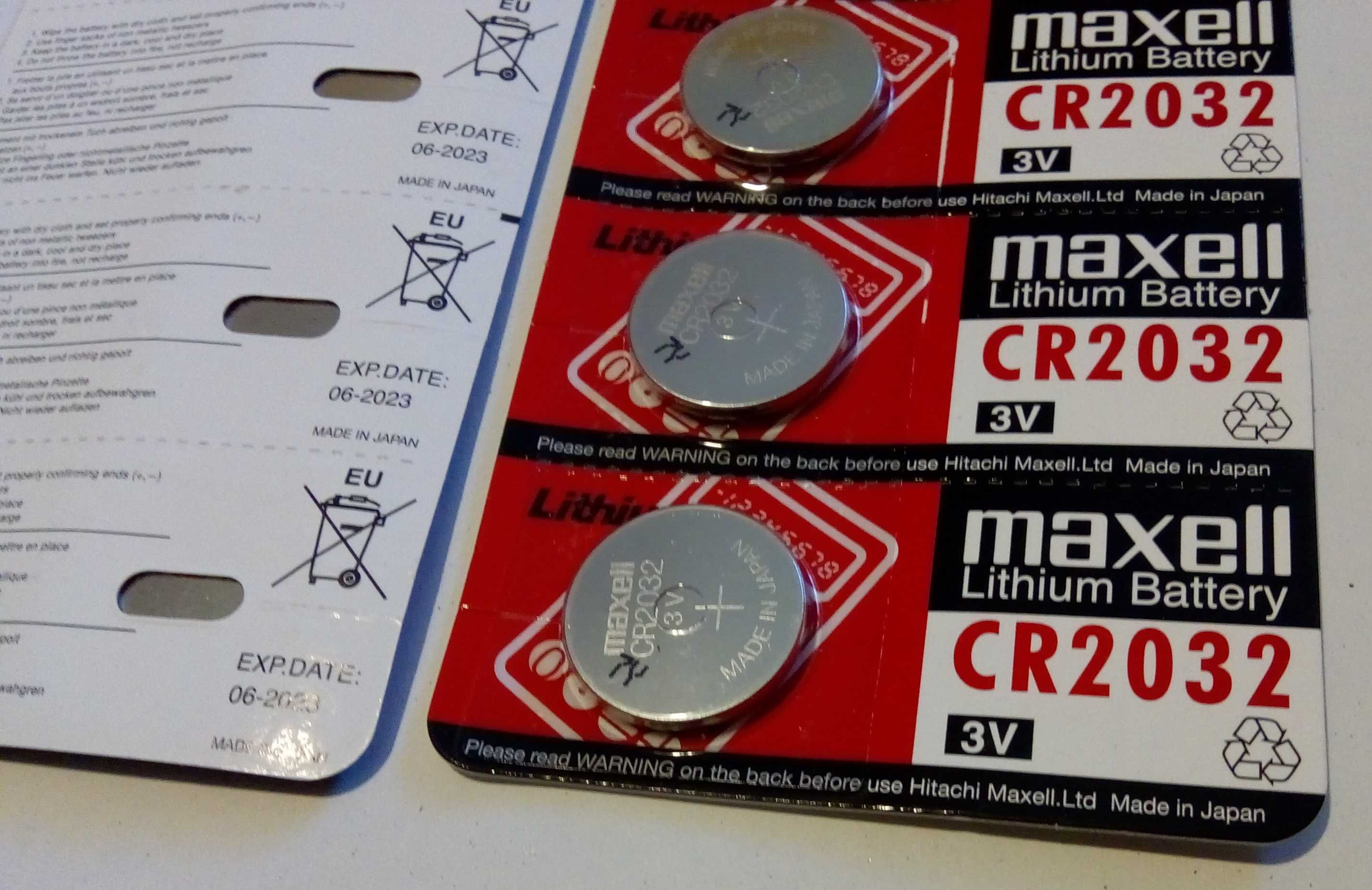Bateria CR2032 DL2032 3V MAXELL litowa (5 szt.) do zabawek