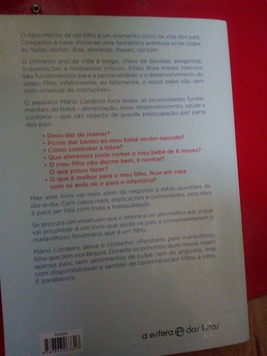 Desafios da Mater(Pater)nidade:«O Grande Livro do Bebé -1ºano de vida»