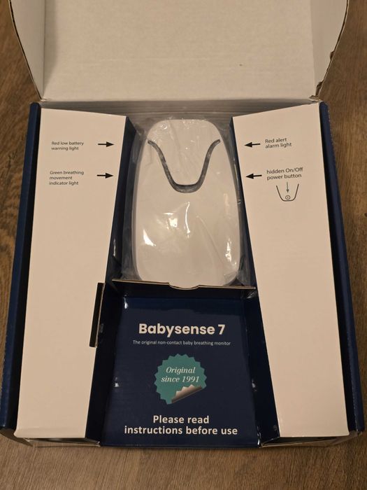 Monitor oddechu niemowląt Babysense 7