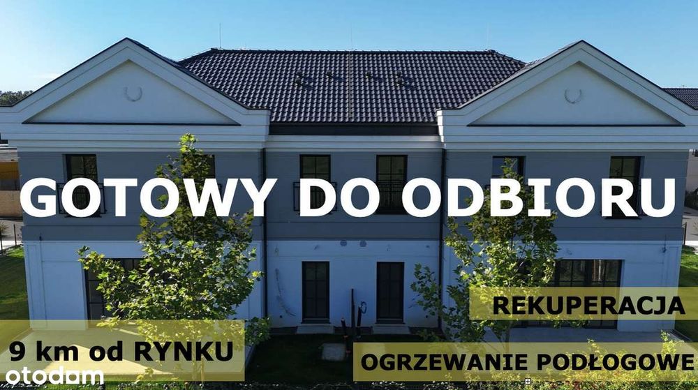 Luksusowy dom na bezpiecznym, zamkniętym osiedlu - tylko 9 km od RYNKU