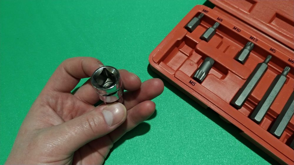 Набор автомобильных бит Torx Toolex (11шт)