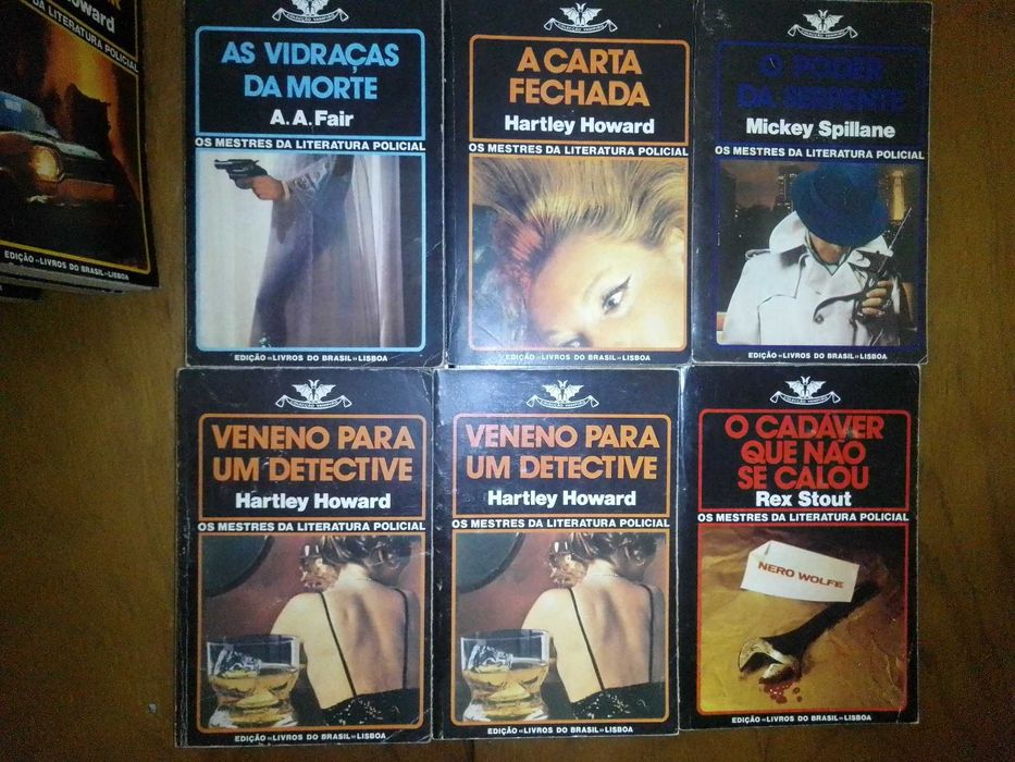 Os mestres da Literatura Policial Colecção Vampiro