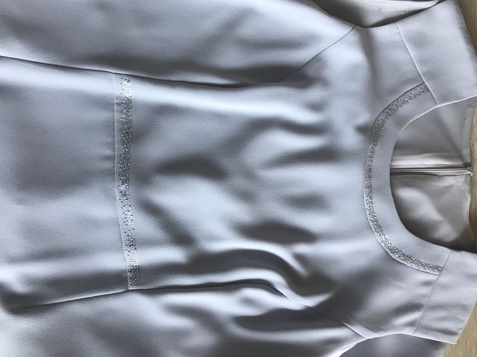 Elegancki komplet sukienka z narzutką roz.50/52