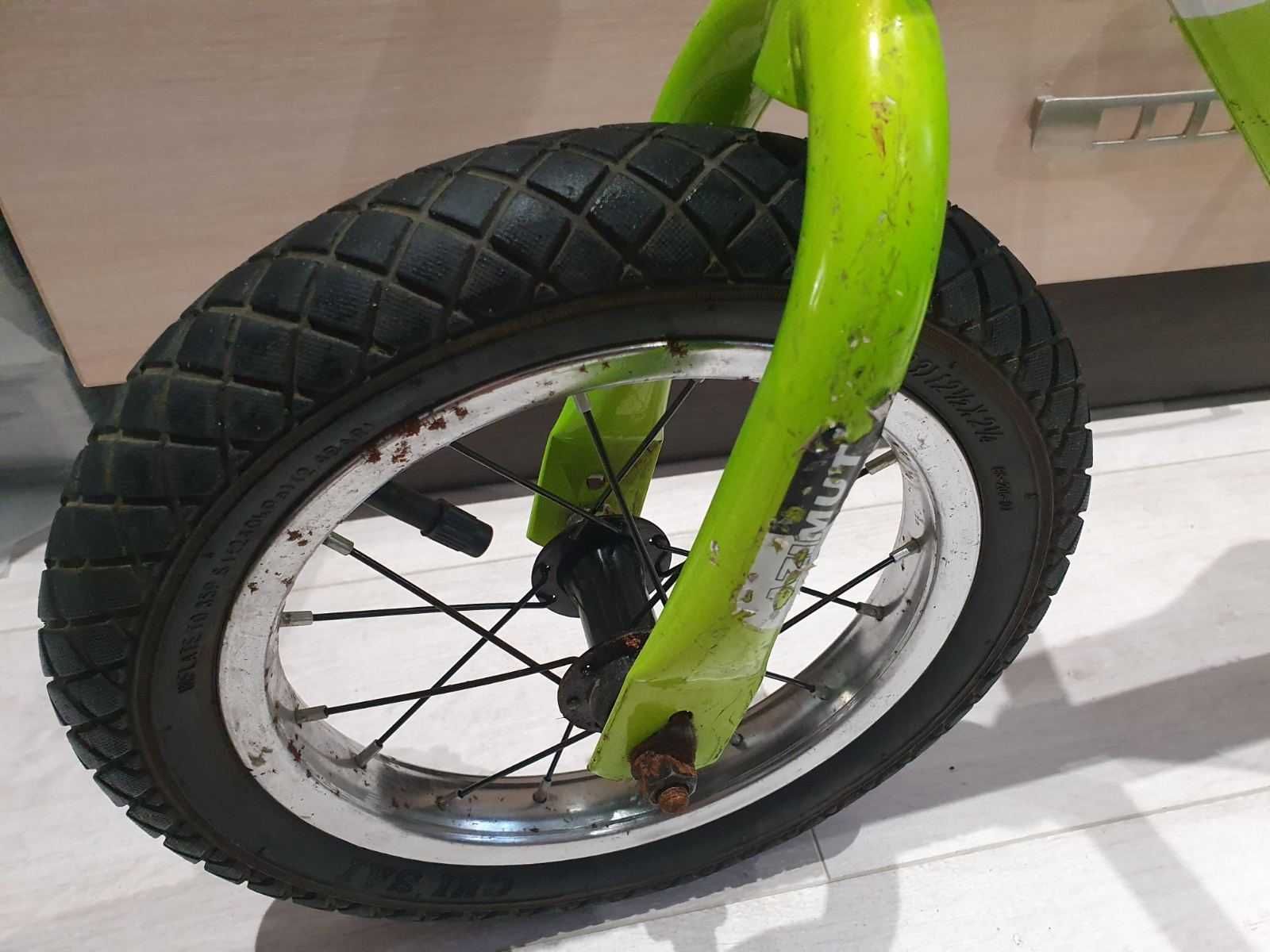 Беговел Azimut Balance Bike Air 12" Салатово-білий