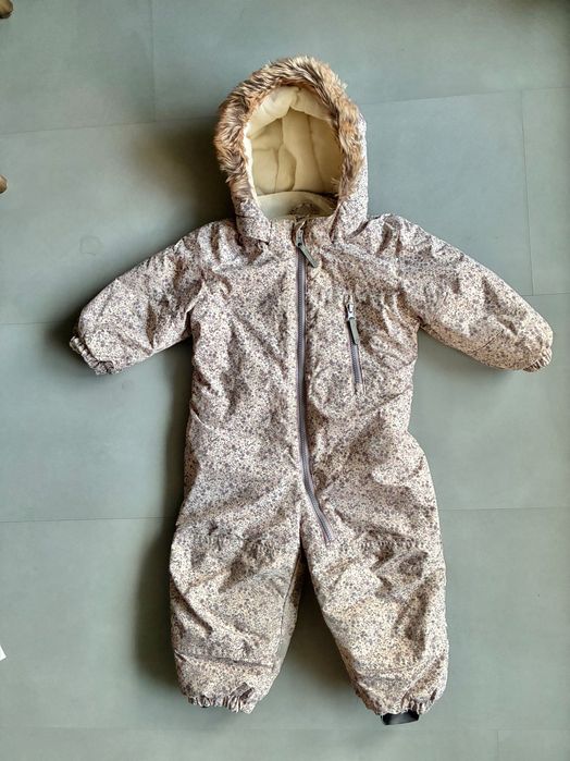 HM kombinezon zimowy watowany dziewczynki 80 86