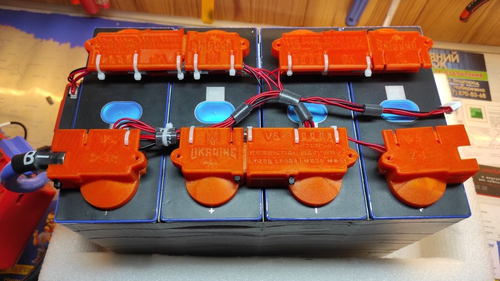 Захисні ковпачки "Essential battery" для Lifepo4.