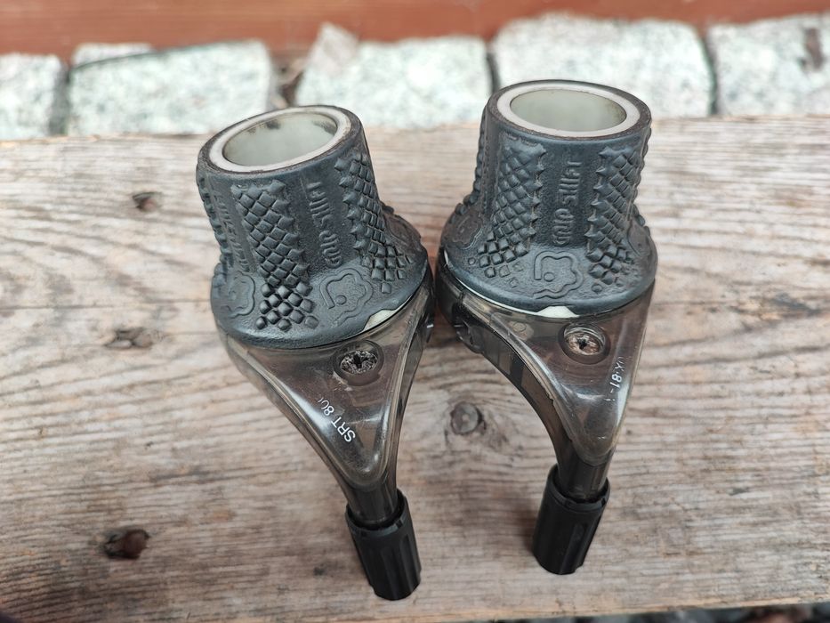 Manetki rowerowe Gripshift X-Ray SRT800 3X8 RETRO MTB