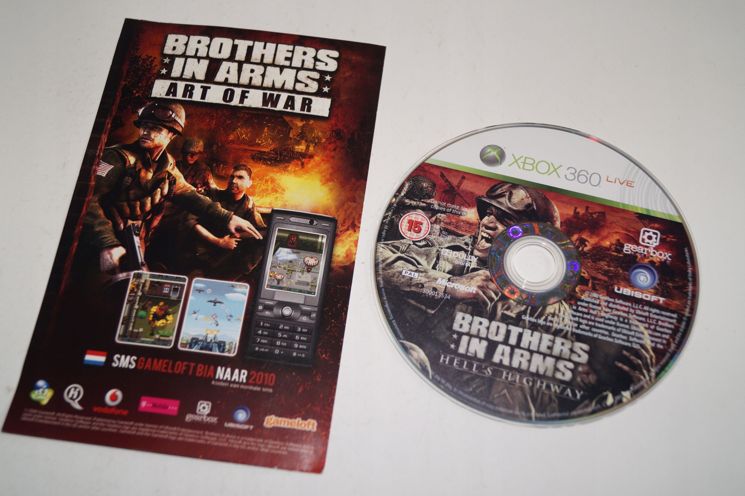 Brothers In Arms Hell`s Highway Microsoft Xbox 360