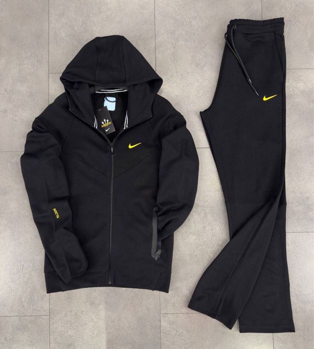Спортивний костюм Nike Nocta/костюм чорний найк теч фліс/найк нокта