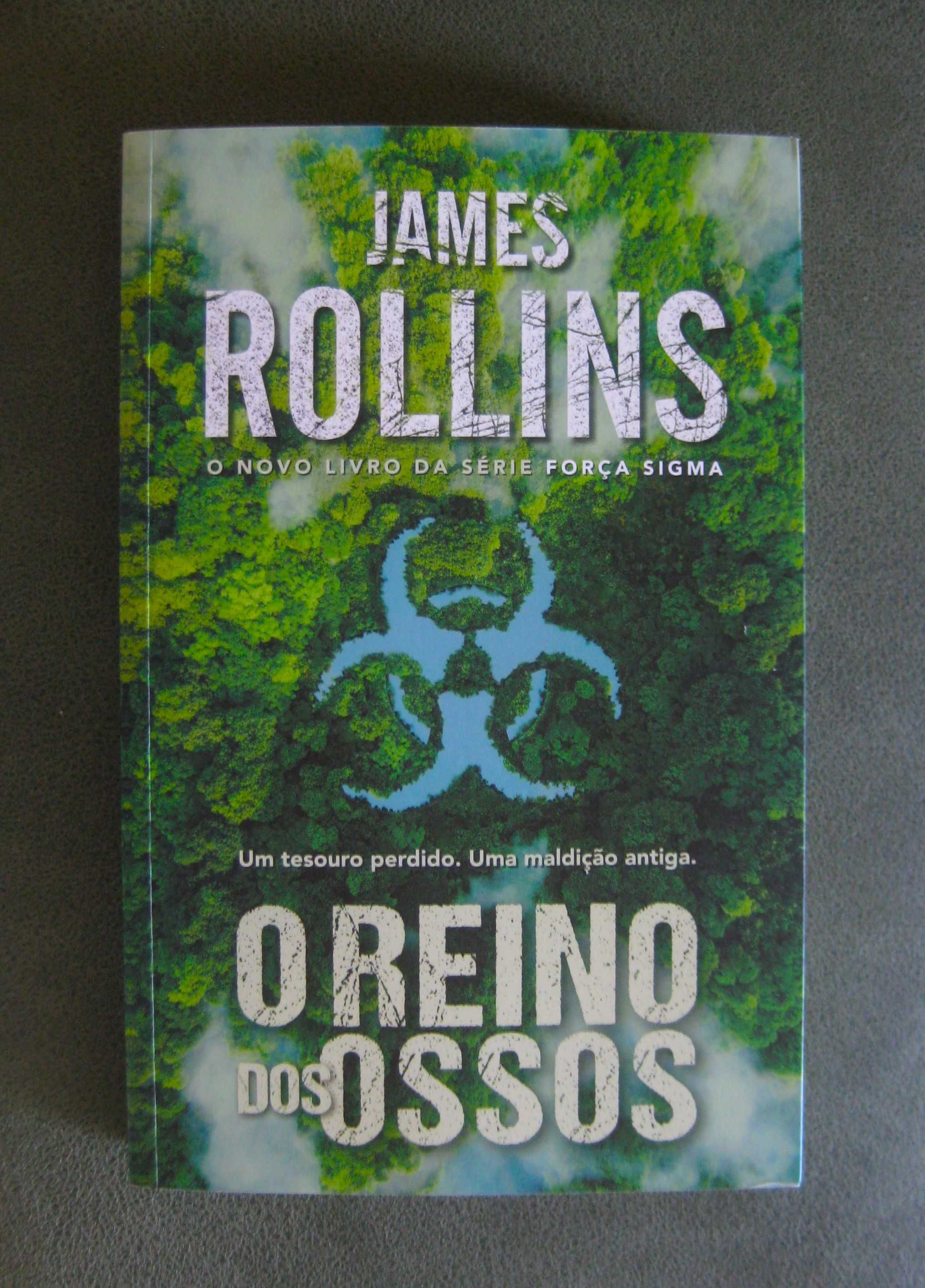 O Reino dos Ossos de James Rollins NOVO