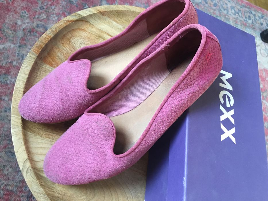 baleriny Mexx 40 fuksja róż kolorowe