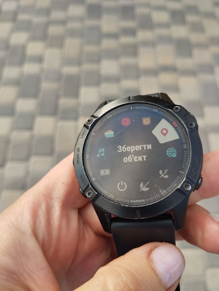 Годинник Garmin Fenix 6 Sapphire