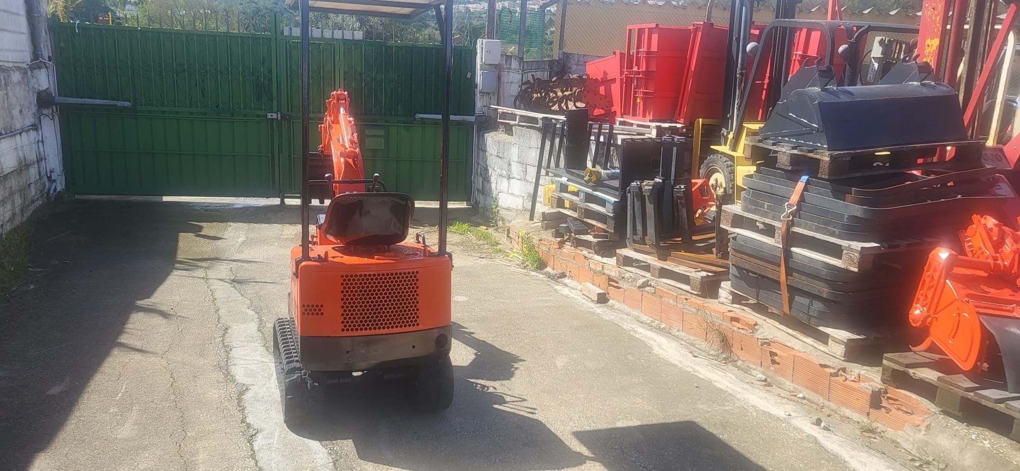 Mini giratória kubota