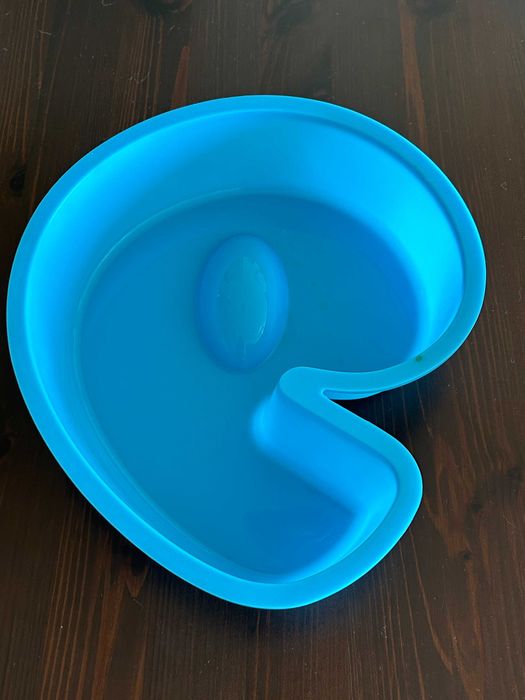 Forma em formato de 9 em silicone