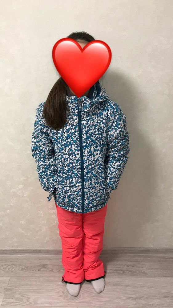Зимовий термо костюм на дівчинку