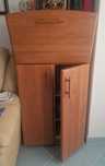 mini bar de madeira