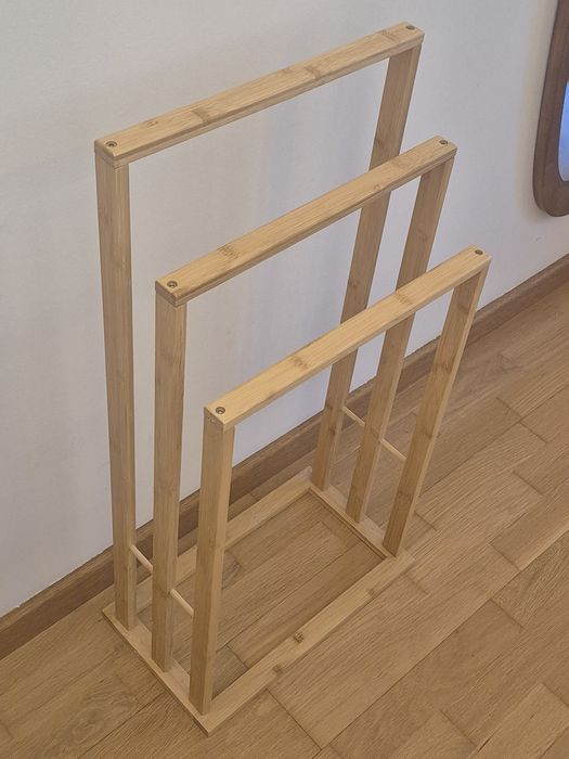Suporte de toalhas em bamboo - sklum