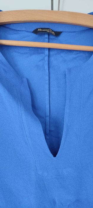 Chabrowa sukienka Massimo Dutti