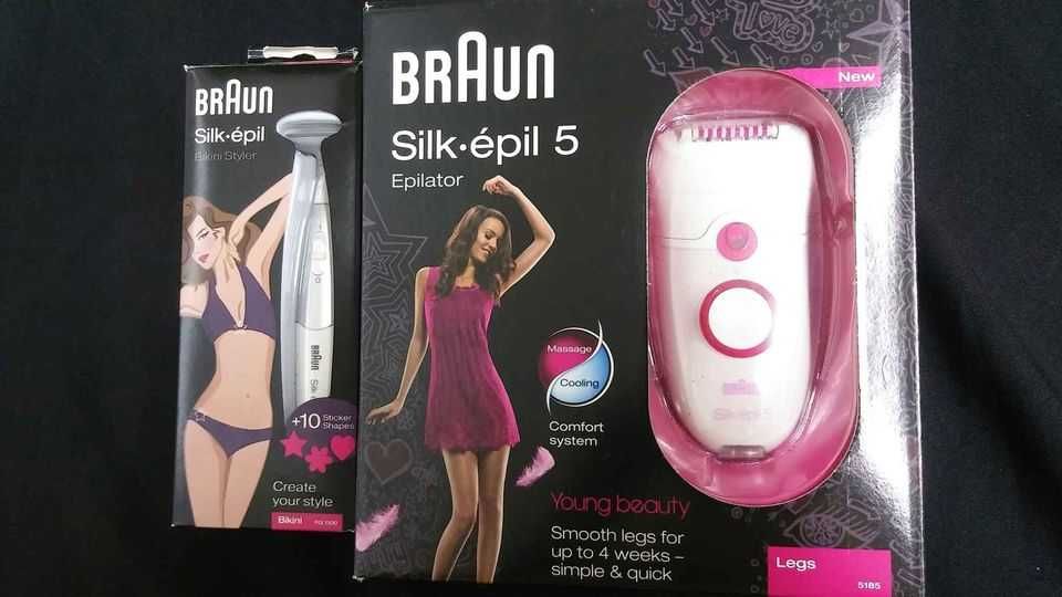 Depiladora Braun Silk-Épil 5 (+ depiladora linha bikini)