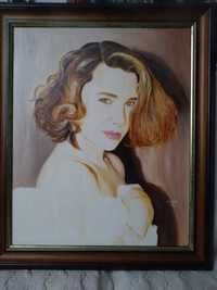 Pintura a óleo retrato