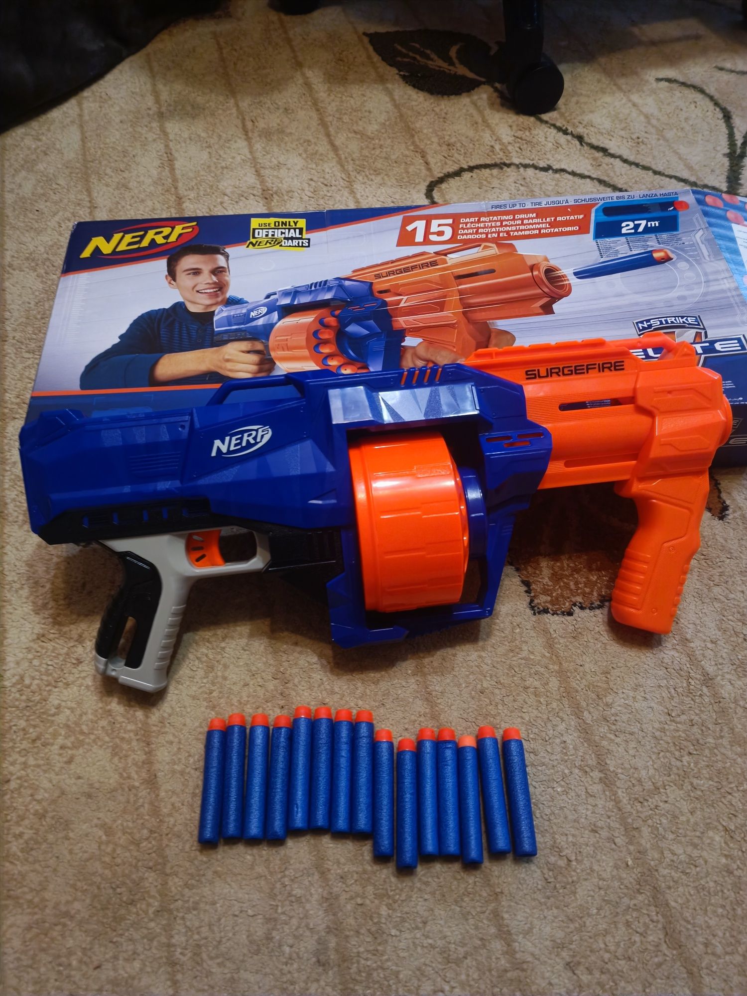 Бластер Nerf Surgefire