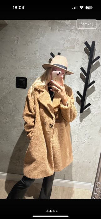 Plaszcz mis oversize