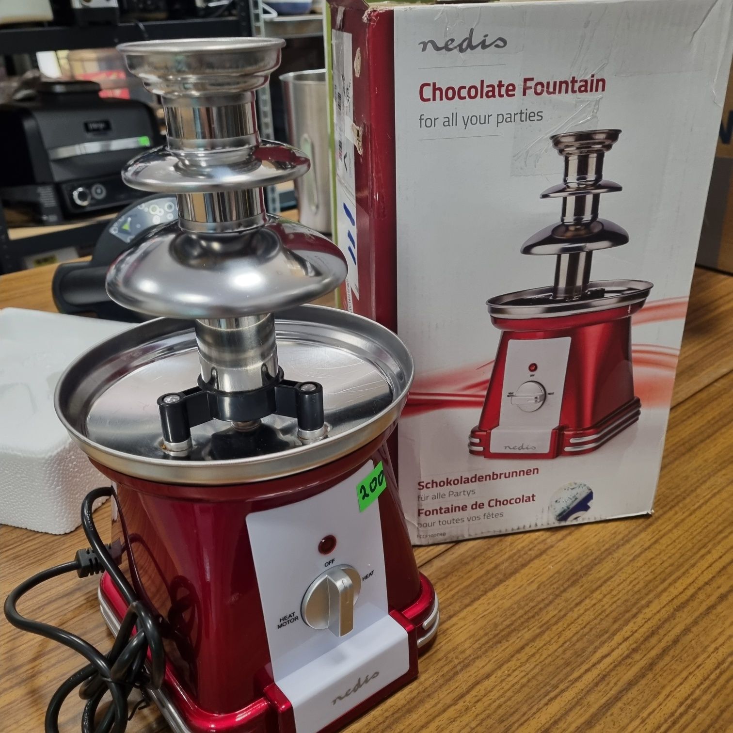 NEDIS fontanna  czekolada  90W 320MM