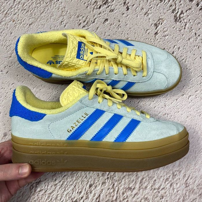 IE0430 Оригінал! нові жіночі кеди adidas gazelle bold xlg