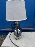 Lampa nocna - GRATIS drugi czarny abażur!