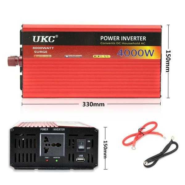 Инвертор авто  12V в 220V AR 4000 Вт
