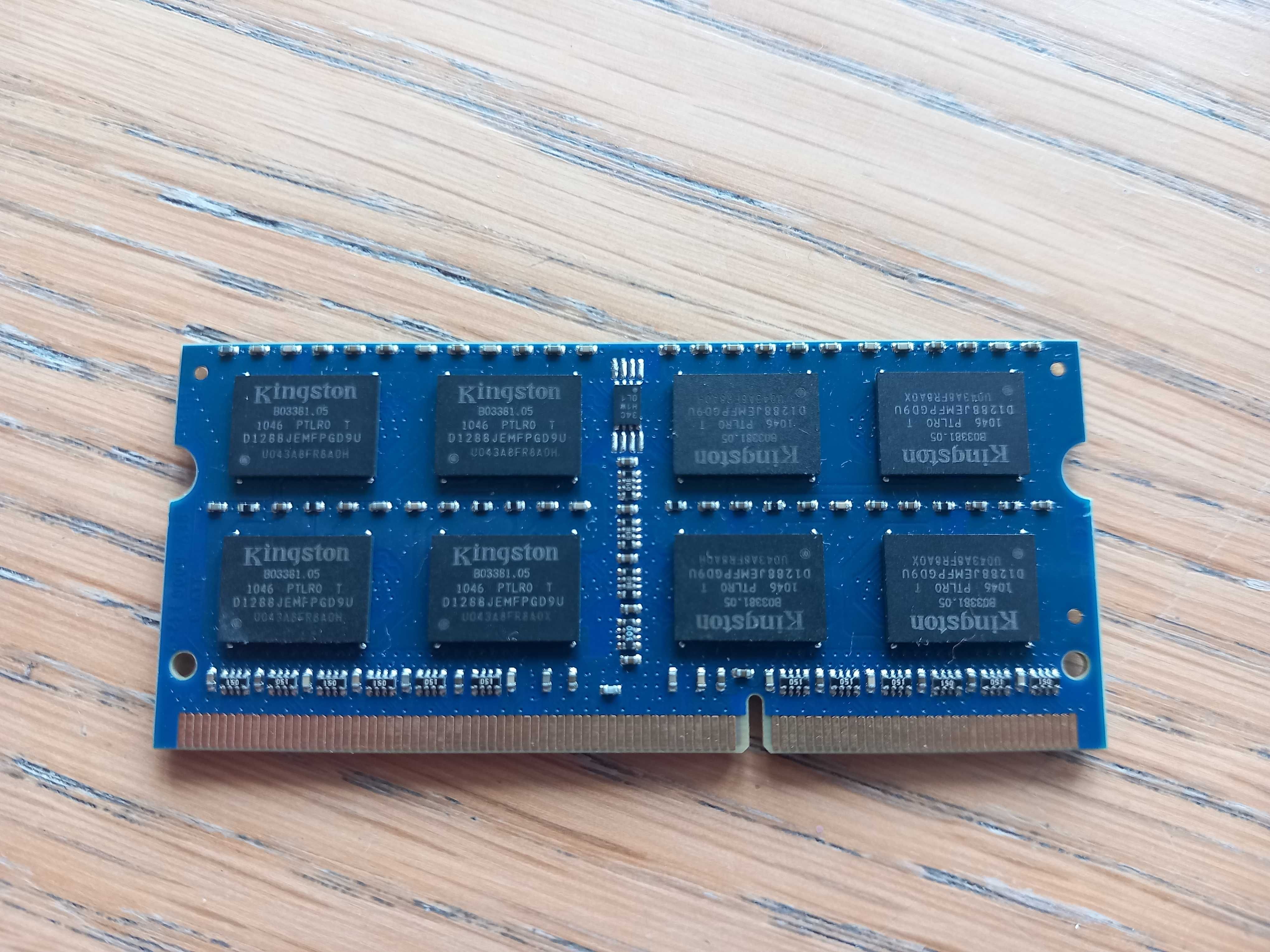 Pamięć RAM 2GB DDR3 sodimm