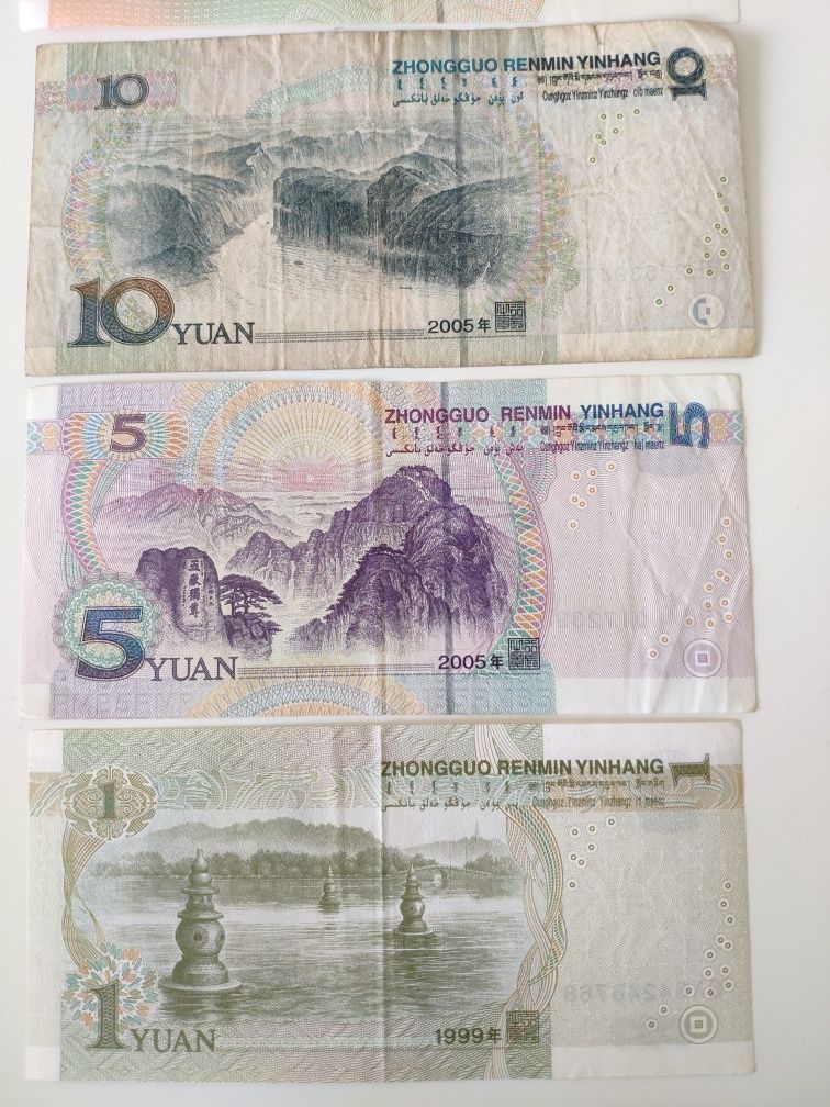 6 notas yuan MBC