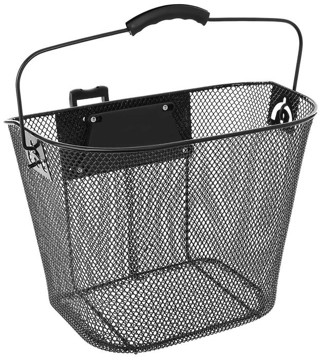 Koszyk rowerowy przedni mocowany na click