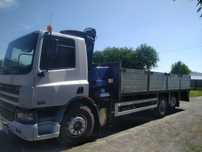 DAF CF 75.310 HDS dźwig