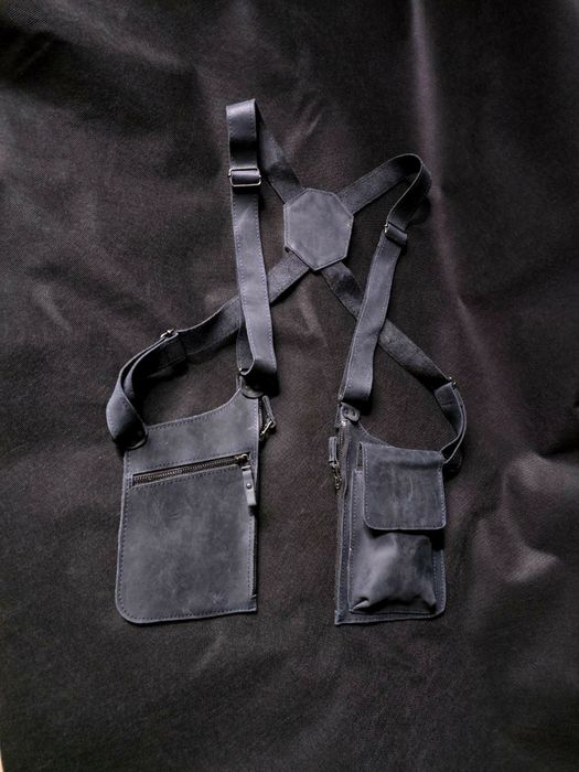 Шкіряна портупея для телефонів