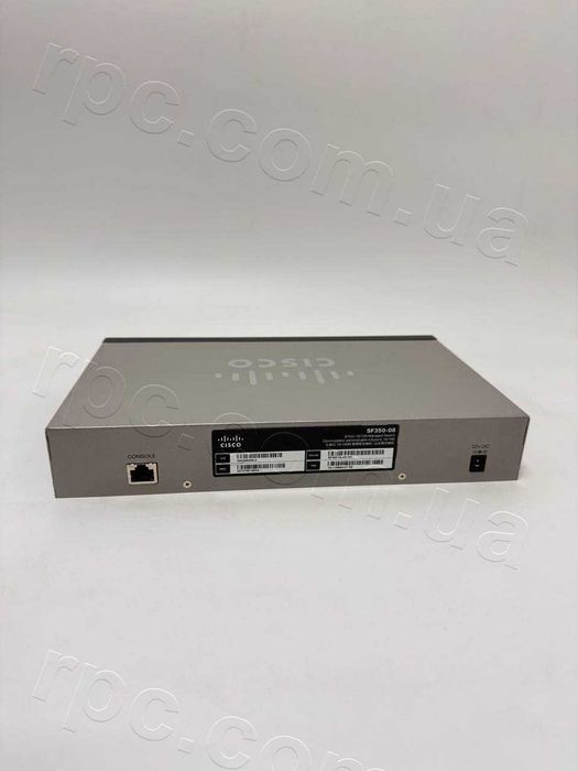 Комутатор 8-портів керований Cisco SF350-08, Cisco SF300-08 є багато