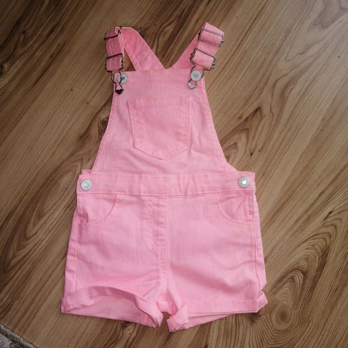 Spodenki ogrodniczki łososiowe 92