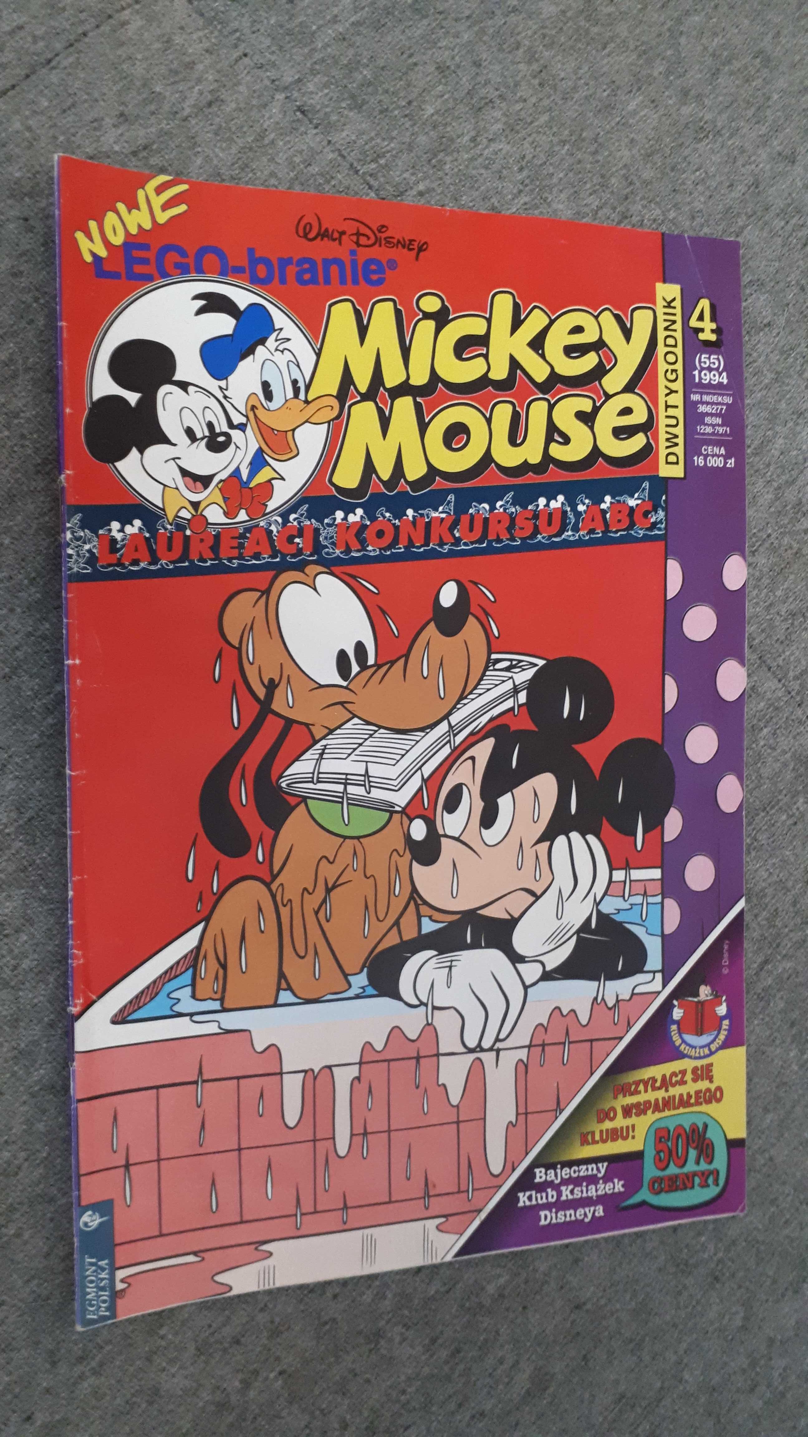 Mickey Mouse nr 4 (55) 1994 komiks