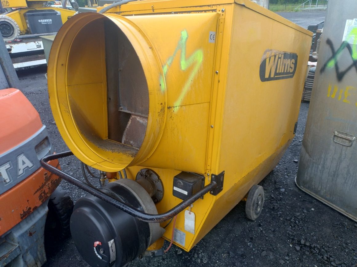 Nagrzewnica olejowa 155kw Wilms bv-530 + zbiornik
