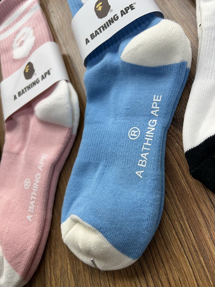 Шкарпетки A Bathing Ape Bape Socks Supreme Off-White