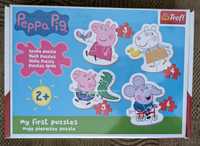 Puzzle Świnka Peppa Pig NOWE 2+ Trefl duże