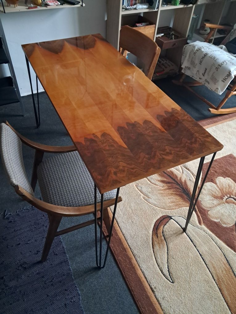 TANIO!.Stolik loft,fotele inne rzeczy loft prl rustykalny i art.deco