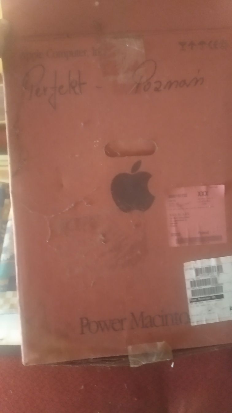 Karton Apple Power Macintosh G3 1998