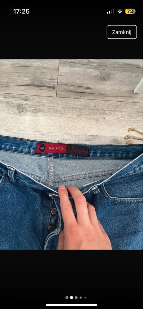 Spodne levis 501