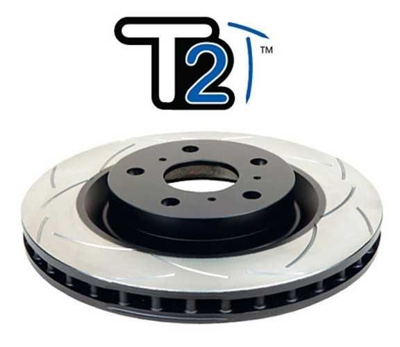Гальмівний диск T2 SLOT Mitsubishi Pajero 07+ задній DBA2219S