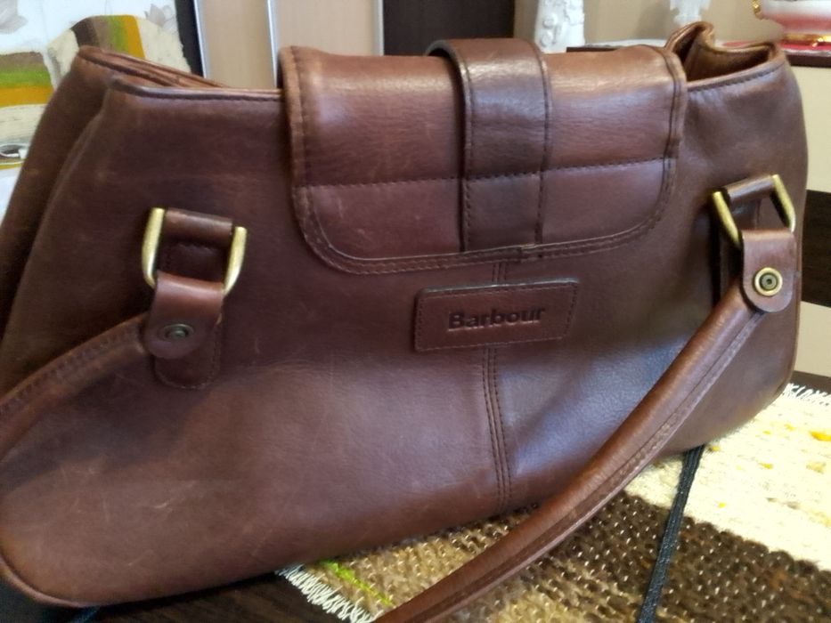 Брендовая сумка barbour женская