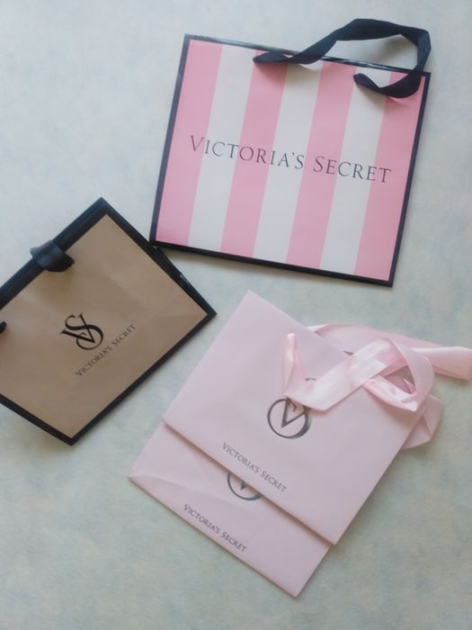 Пакеты бумажные для подарков Victoria secret, KERASTAS