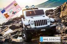 JEEP dla dziecka Wrangler RUBICON 4x4 Auto na akumulator